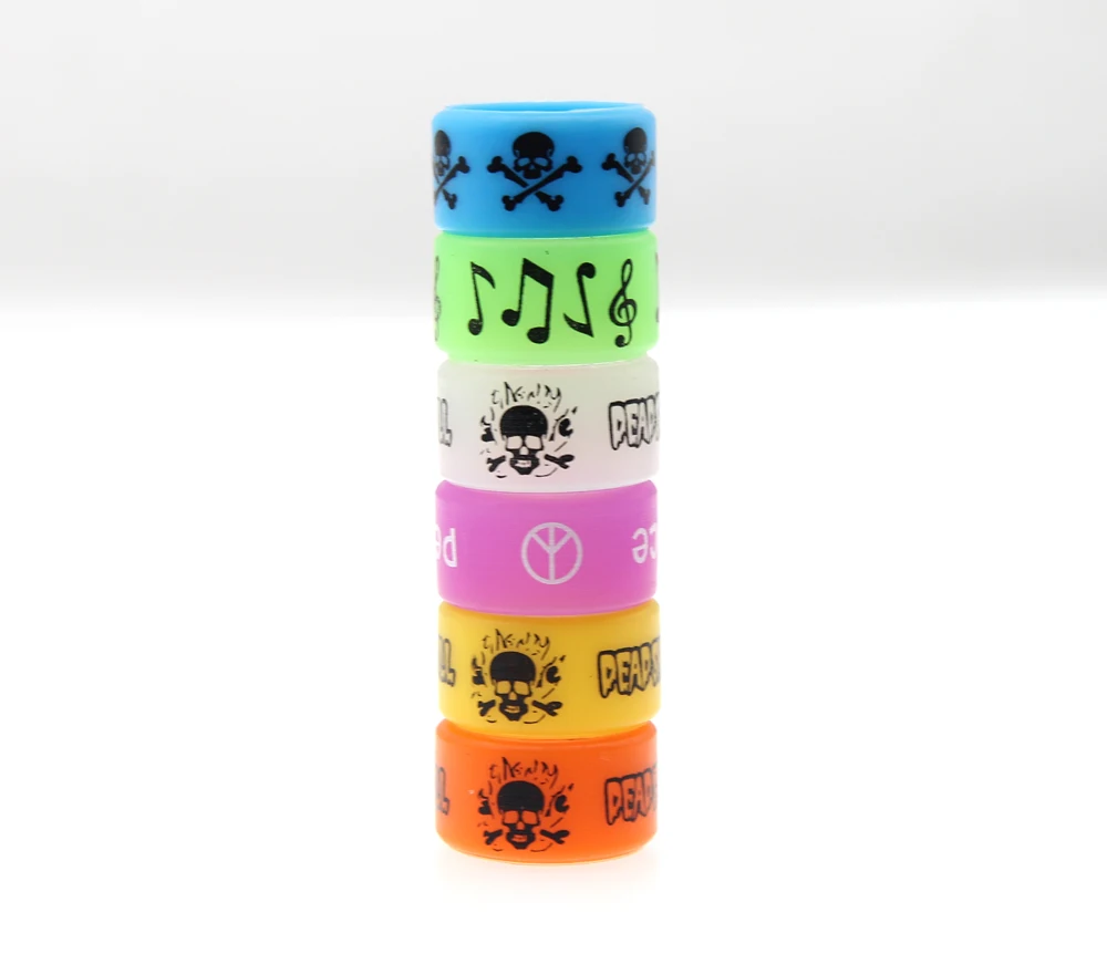 Silicone Rubber Band Decorative Band 18mm For Butterfly knife Mini Fishing Rod Silicone Handle Band Anti Slip O-shaped Ring - view 4