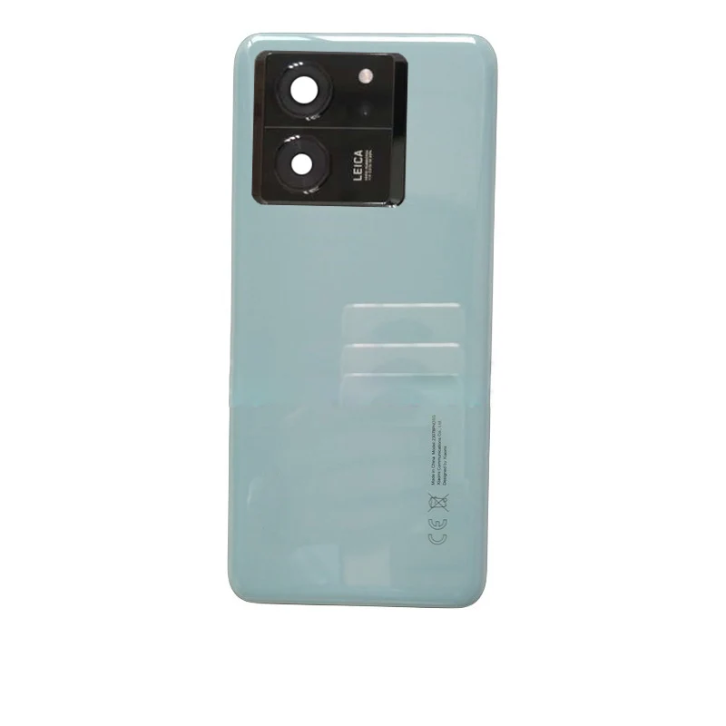 Original Rear Battery Cover Housing Door For Xiaomi 13T , 13T Pro Back Glass Lid Chassis + Camera Lens Smartphone Repair Parts