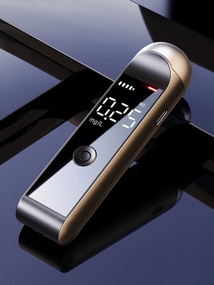 ZBK Automatic Alcohol Tester Professional Breath Alcohol Tester Rechargeable Breathalyzer Alcohol Test Tools