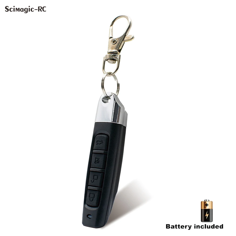 433MHz Garage Remote Control Duplicator Compatible With TOP 432NA 432EE 432EV 434NA 434EE 434EV Cloning 433.92MHz Fixed Code