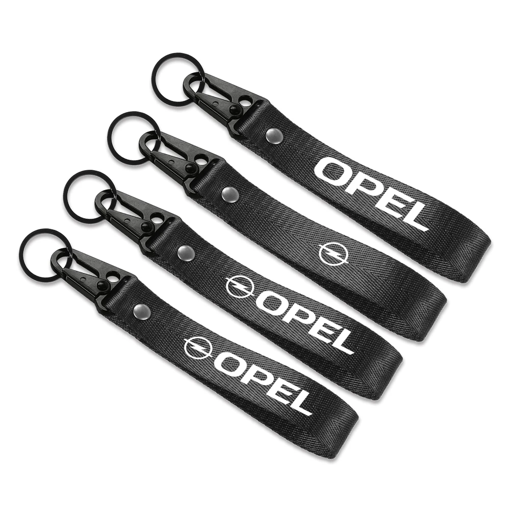Anti-Lost Car Keychain Split Ring Auto Accessories For Opel Astra H J G K Insignia Corsa C D Vectra C B Meriva a Zafira Trailer