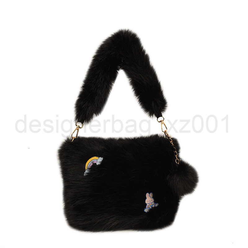 Niki Duncks Tote Bagbag Classic Designer Fashion 10a Top Woman Handbagevening Bags New High-end and Stylish Plush Versatile Autumn Winter Shoulder Cro