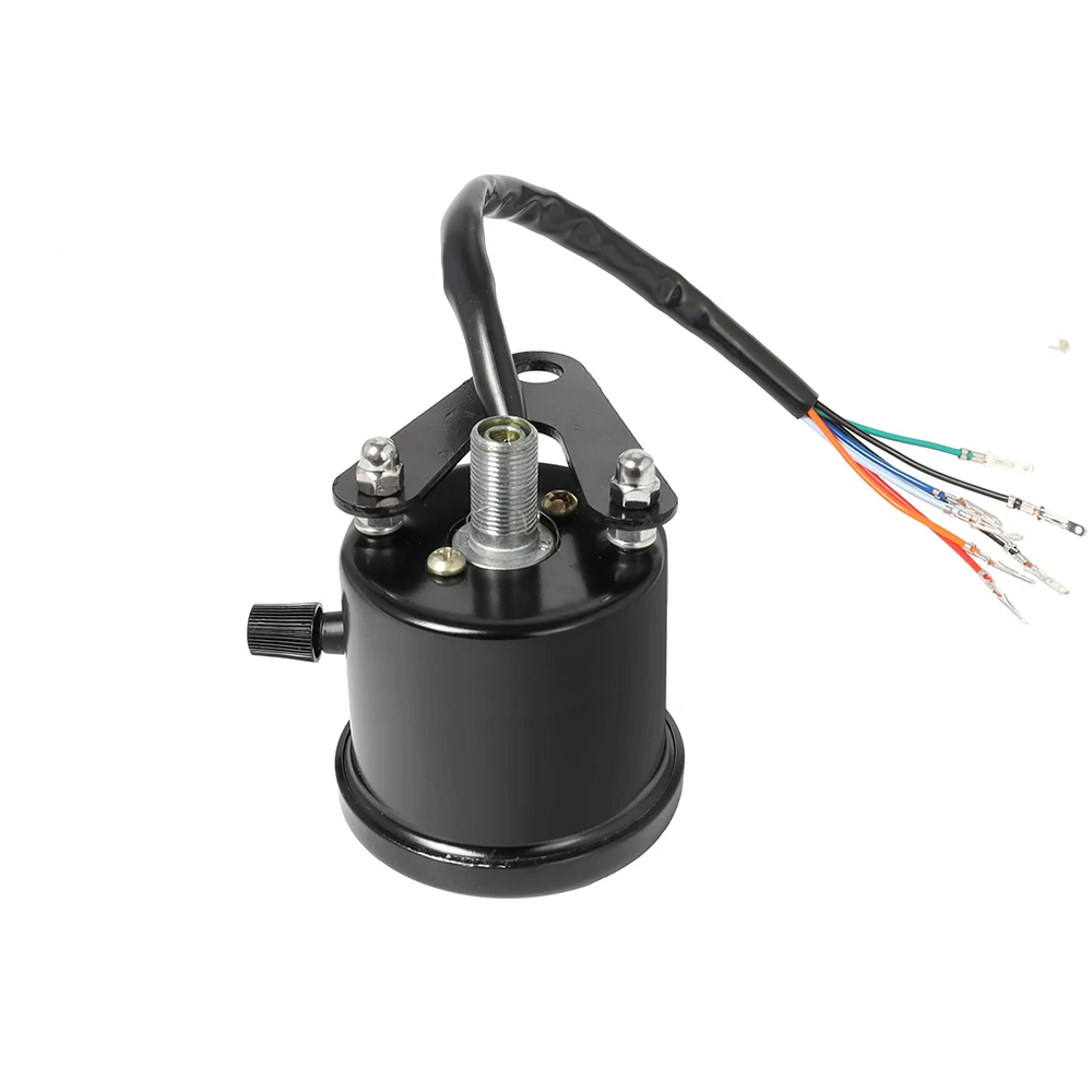 Motorcycl 12V Dual Speed Meter with LED Indicator Universal Motorcycle Speedometer Odometer