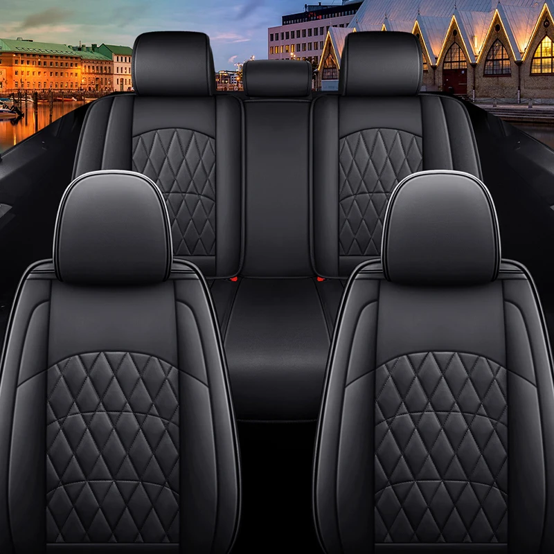 Leather Car Seat Cover For HONDA CRV Fit Jazz Accord Civic Insight Odyssey Stream Shuttle Car Accessories