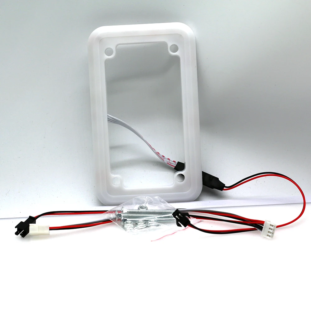 LED Coin Acceptor Frame Waterproof Reusable Light Stands Lightweight Vending Machine Parts Lamp Holder Pinball Arcade Game DIY