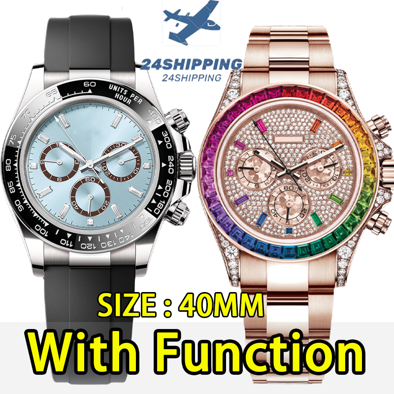Designer Watches High Quality Mens Watch sport 40mm automatic movement fashion waterproof Ceramic ring Sapphire Design Montres Armbanduhr gifts Couples watchs