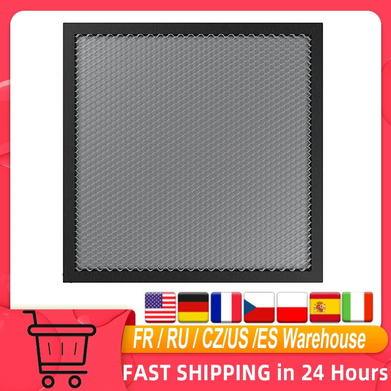 Creality Laser Engraver Honeycomb Working Table Workbench 235x235mm Aluminum Panel Board Platform for Laser Machine