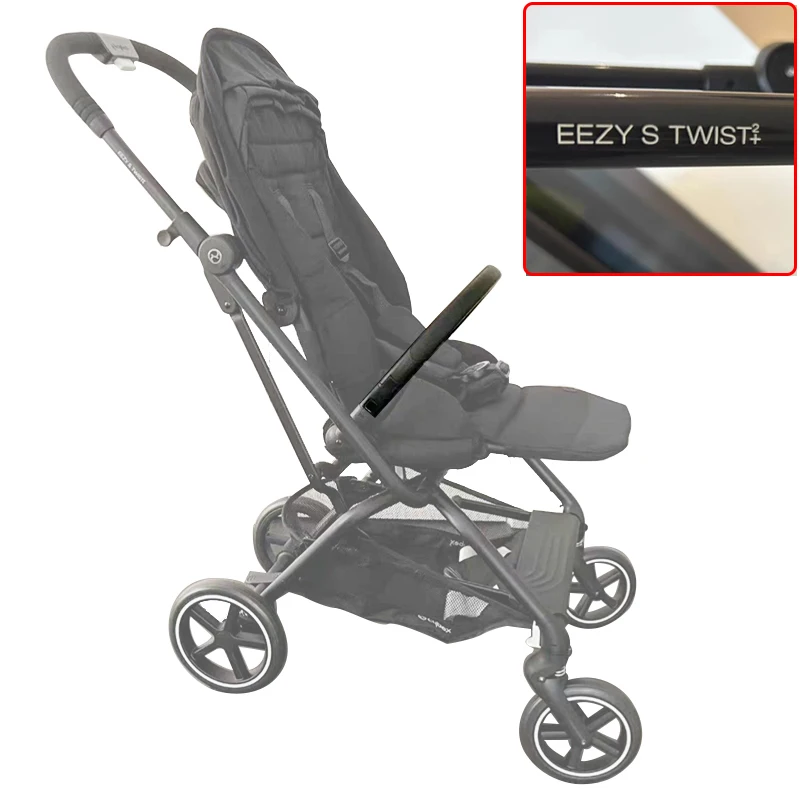 Stroller Bumper Bar For Cybex Eezy S Twist +2 Series Pram Safety Fence Buggy Armrest Handrail Adjustable Bebe Accessories
