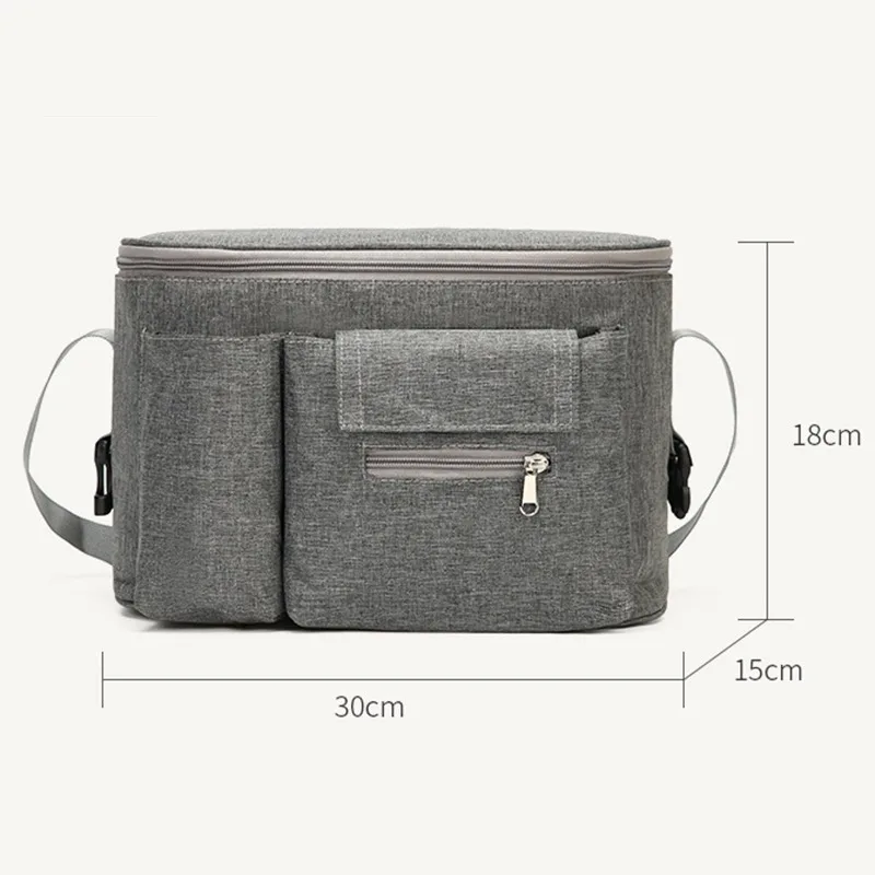 Baby 2025 Stroller Bag Organizer Bottle Cup Holder Diaper Bags Maternity Nappy Bag Accessories For new Portable Baby Carriage