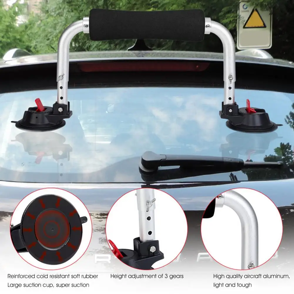 1 Set Universal Kayak Roller Three-gear Adjustable Height Not Easy to Fall Off Easy Using Kayak Mount Carrier Mounting Equipment