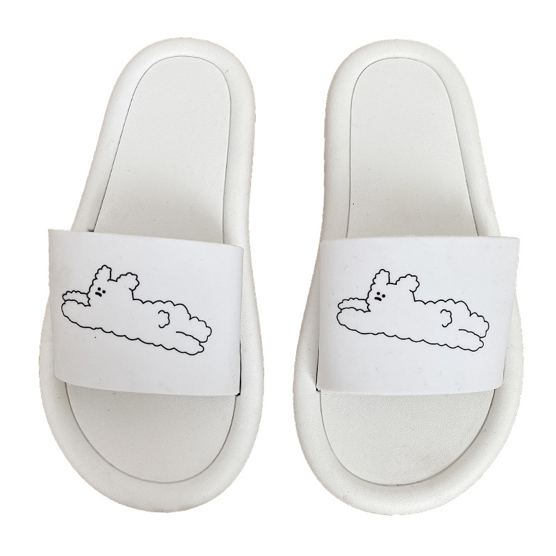 2024 New Slippers for Ladies Summer Shoes Cute cute cartoon slippers for indoor street sandals for girls Beach shower slide