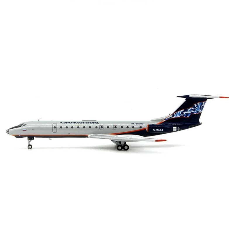 1/400 Scale Aeroflot TU-134 TU-134A RA-65083 Russia AEROFLOT NORD Airlines Diecast Alloy Aircraft Model Toy For Collection