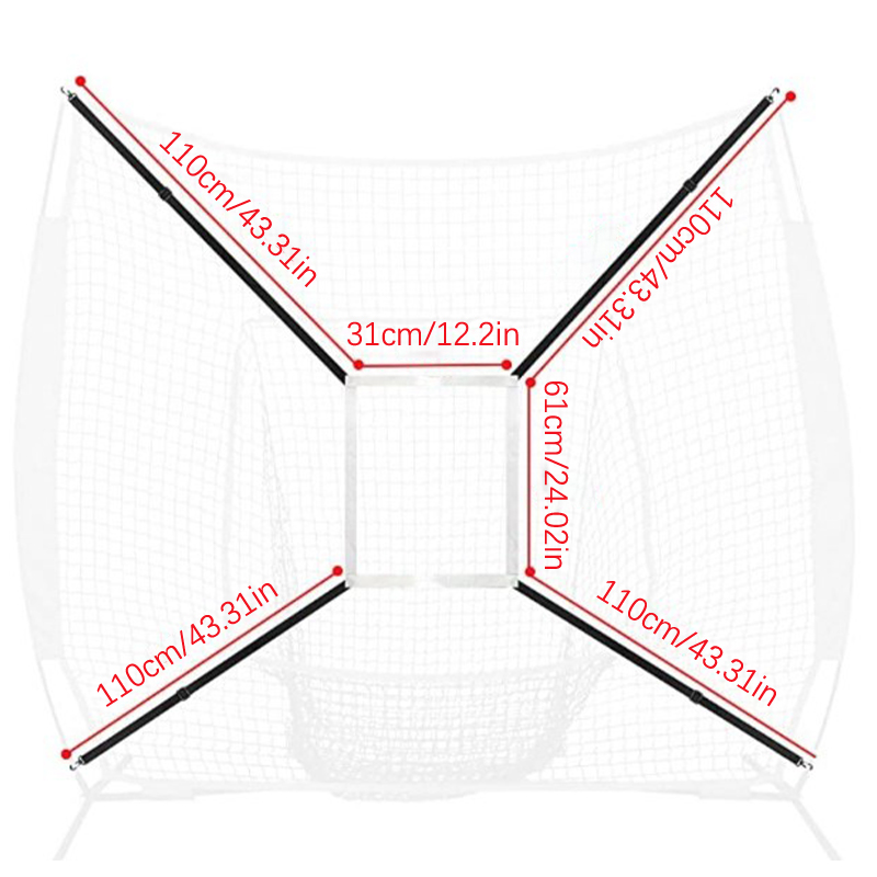 For Gym Home Park School Baseball Hitting Net Batting Target Net For Softball Practice Outdoor Training Equipment