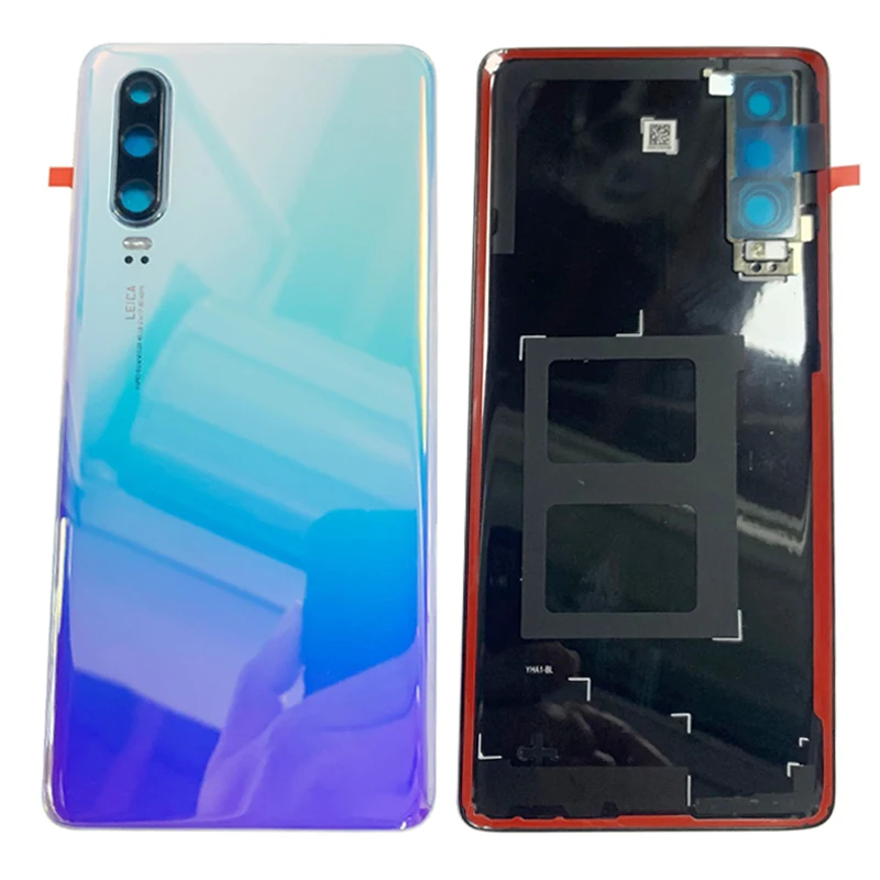 Original Battery Cover Rear Door with Camera Frame Lens For Huawei P30 Housing Back Cover with Logo Repair Parts