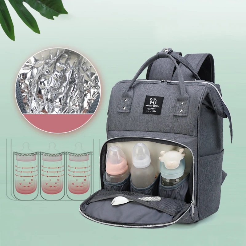 Large Mommy Daddy Bag Waterproof Diaper Bag Large Maternity Pack Nappy Bag Women Travel Backpack for Dad Babies Accessories