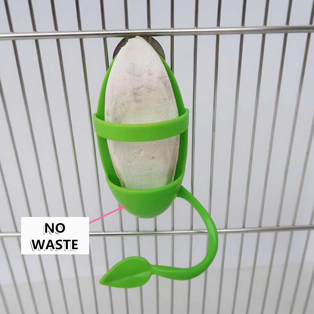 Green Parakeet Budgie Cockatiel Plastic Hanging Swings Bird Chew Toy Cage Hammock Parrot Feeder