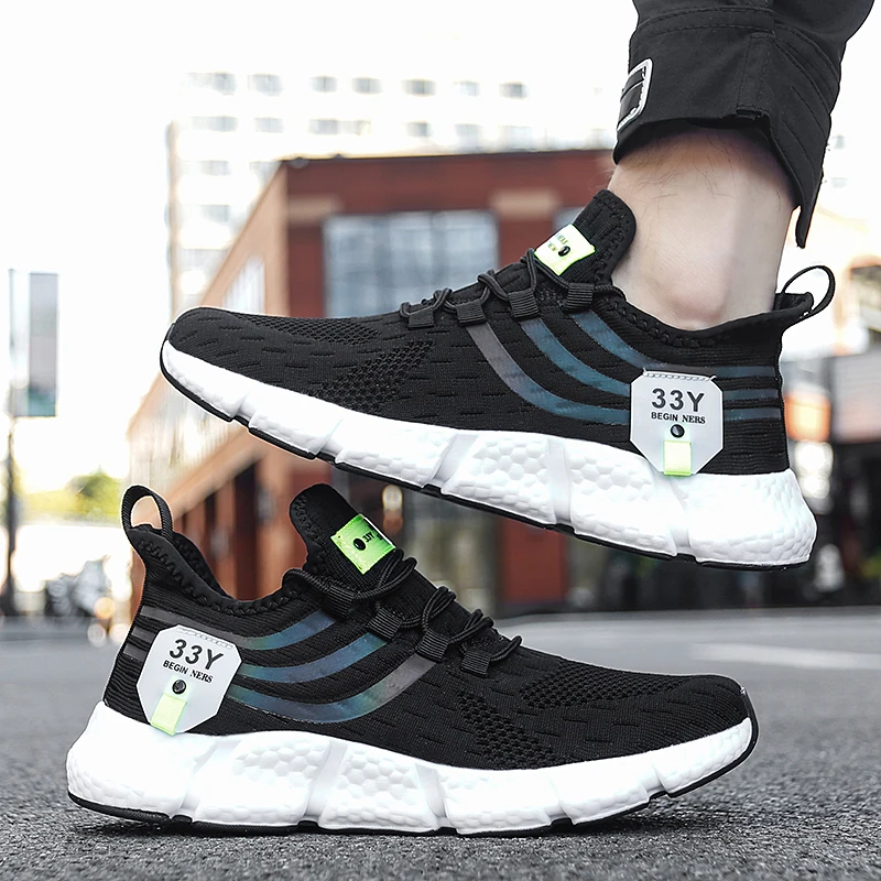 New in Men Sneakers Breathable Running Shoes for Men sports Comfortable Classic Casual Shoes Men Athletic shoe Tenis Masculino