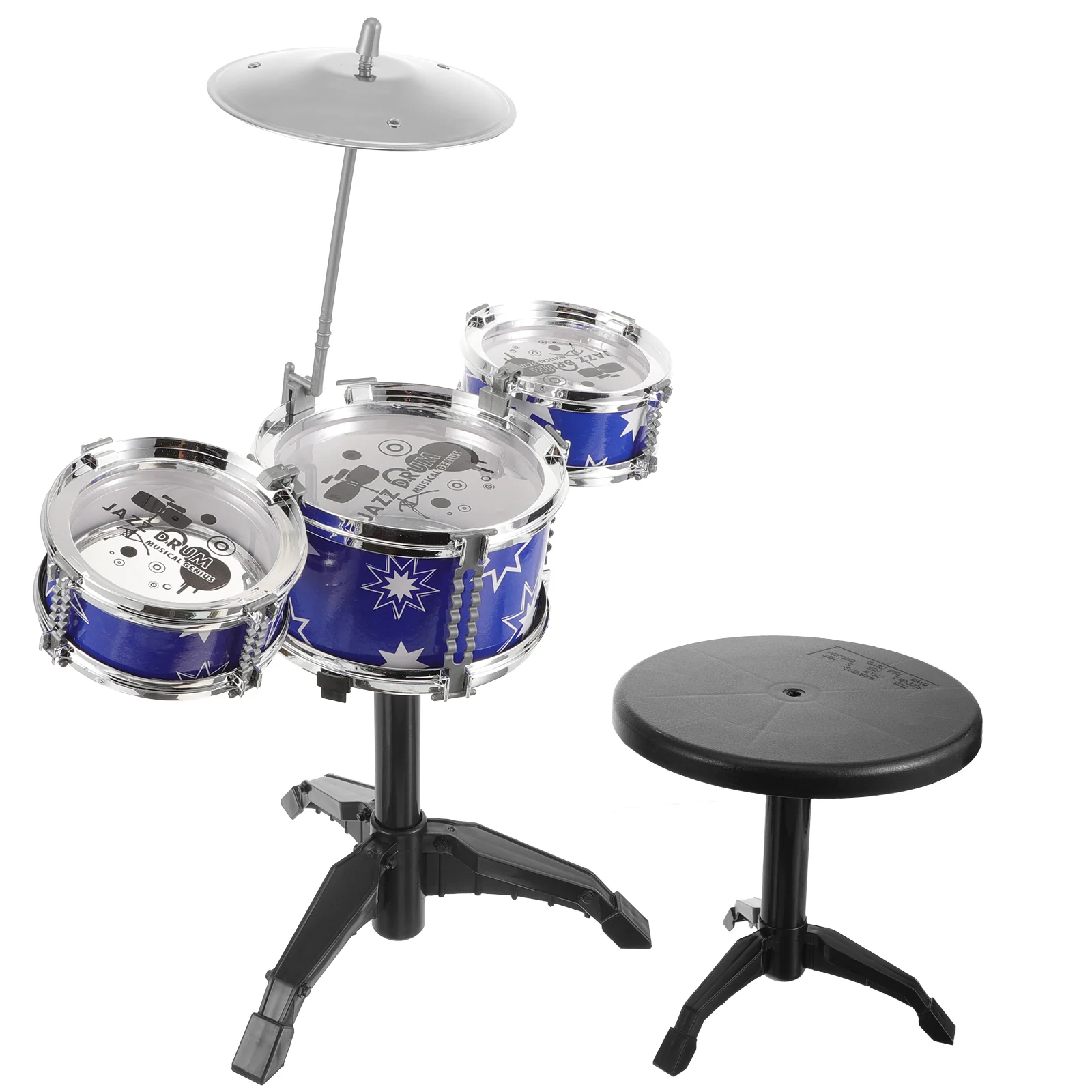 Chrismas Gifts Children's Drum Kit Baby Kids Musical Toy Toddler Miniature Educational