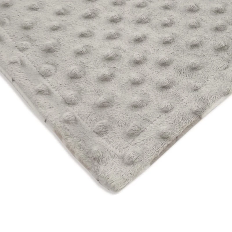 Soft Plush Baby Blanket with Dotted Backing, Infant Receiving Blankets Throw Kindergarten Small Quilt for Boys and Girls