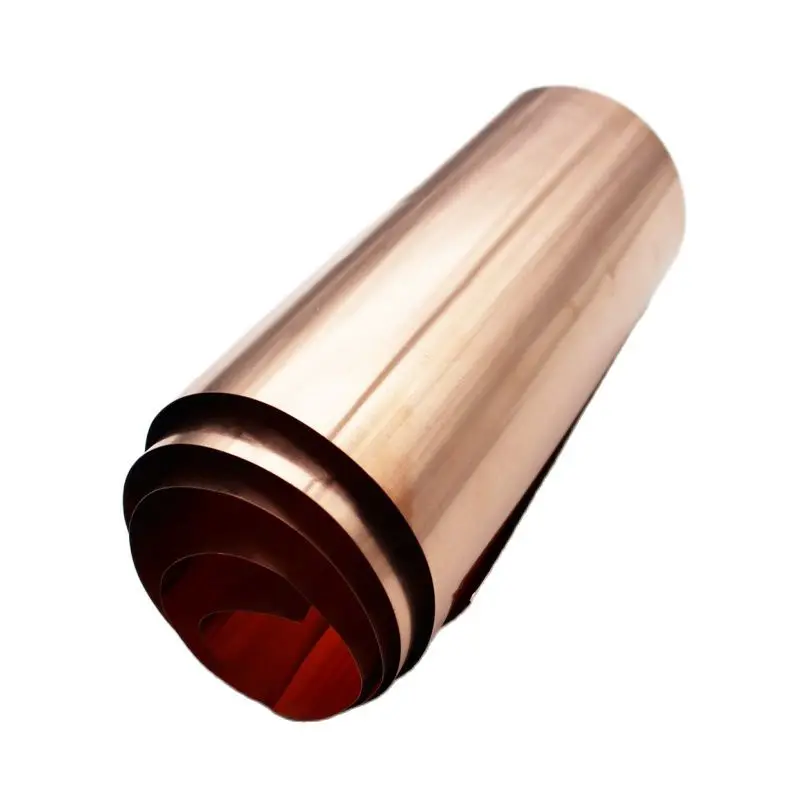 Copper Sheet Strip Pure Cu Thin Foil Plate 0.01mm To 1mm
