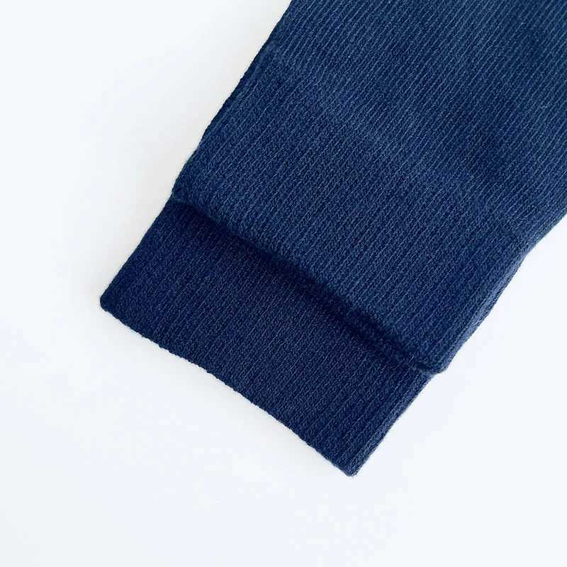 1/4 Pairs Business Five Finger Long Combed Cotton Solid Soft Elastic Sweat-Absorbing Gentleman Party Dress Toe Brand LX241102