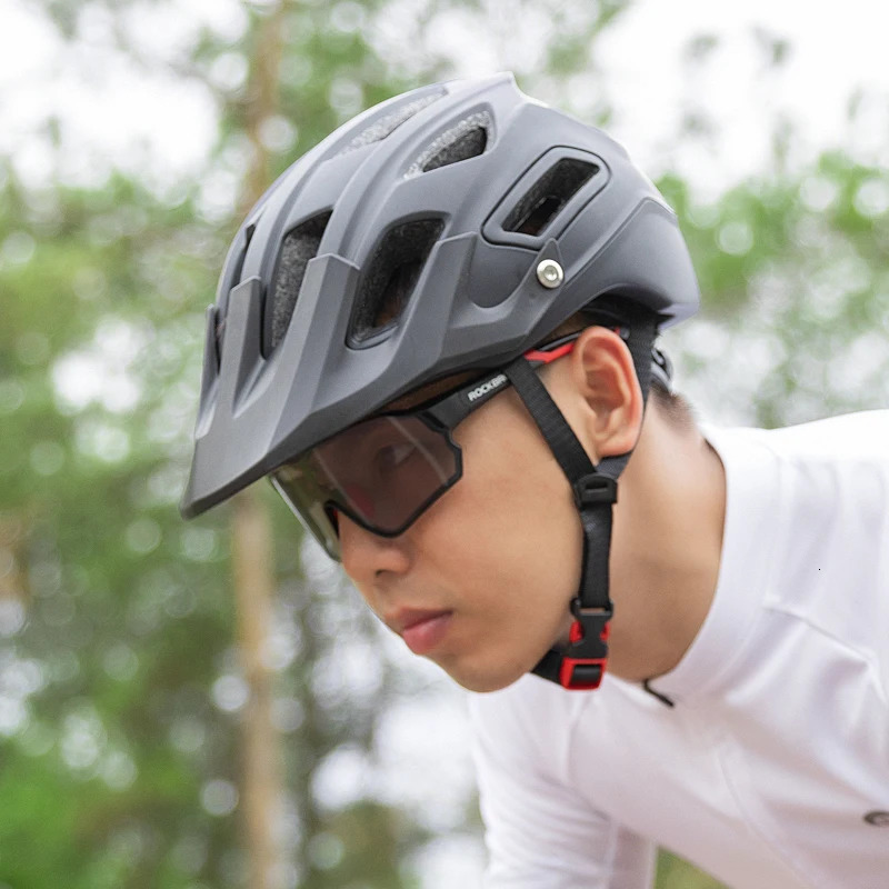 ROCKBROS bicycle goggles po induced MTB road bike goggles UV400 protective sunglasses ultra light sports safety goggles equipment 241031