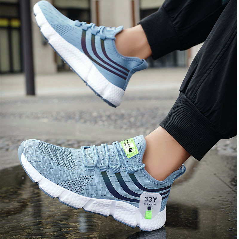 Men Breathable Classic Running Sneakers for Man Outdoor Light Comfortable Mesh Shoes Slip on Walking ShoesTenis Women 9c6b6