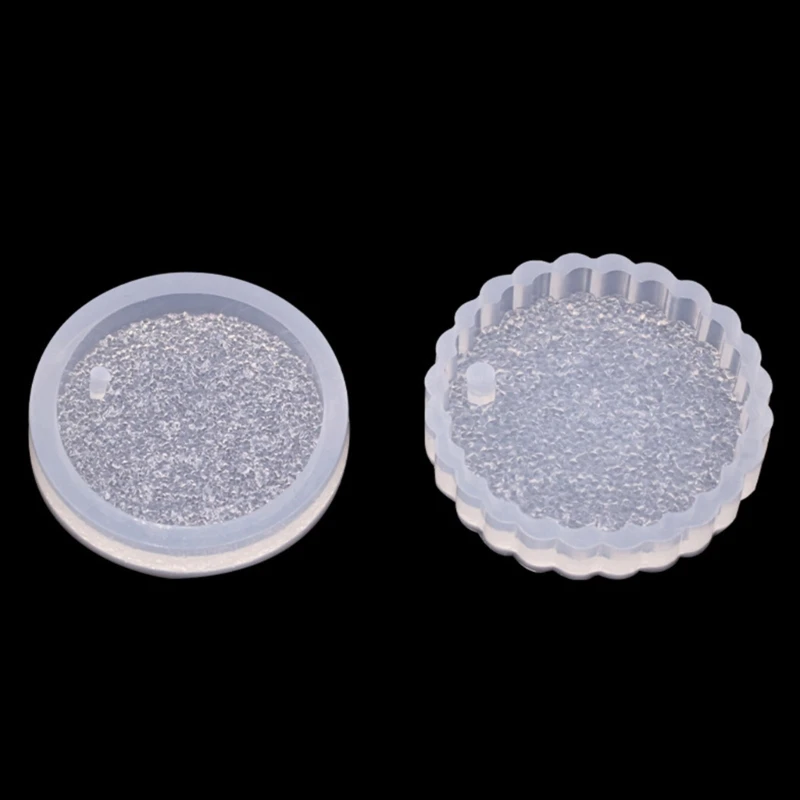 Hangtag Epoxy Resin Silicone Mold for DIY Pendant Wall Hanging Decor Jewelry Mirror Surface Aromatherapy Plaster Mold