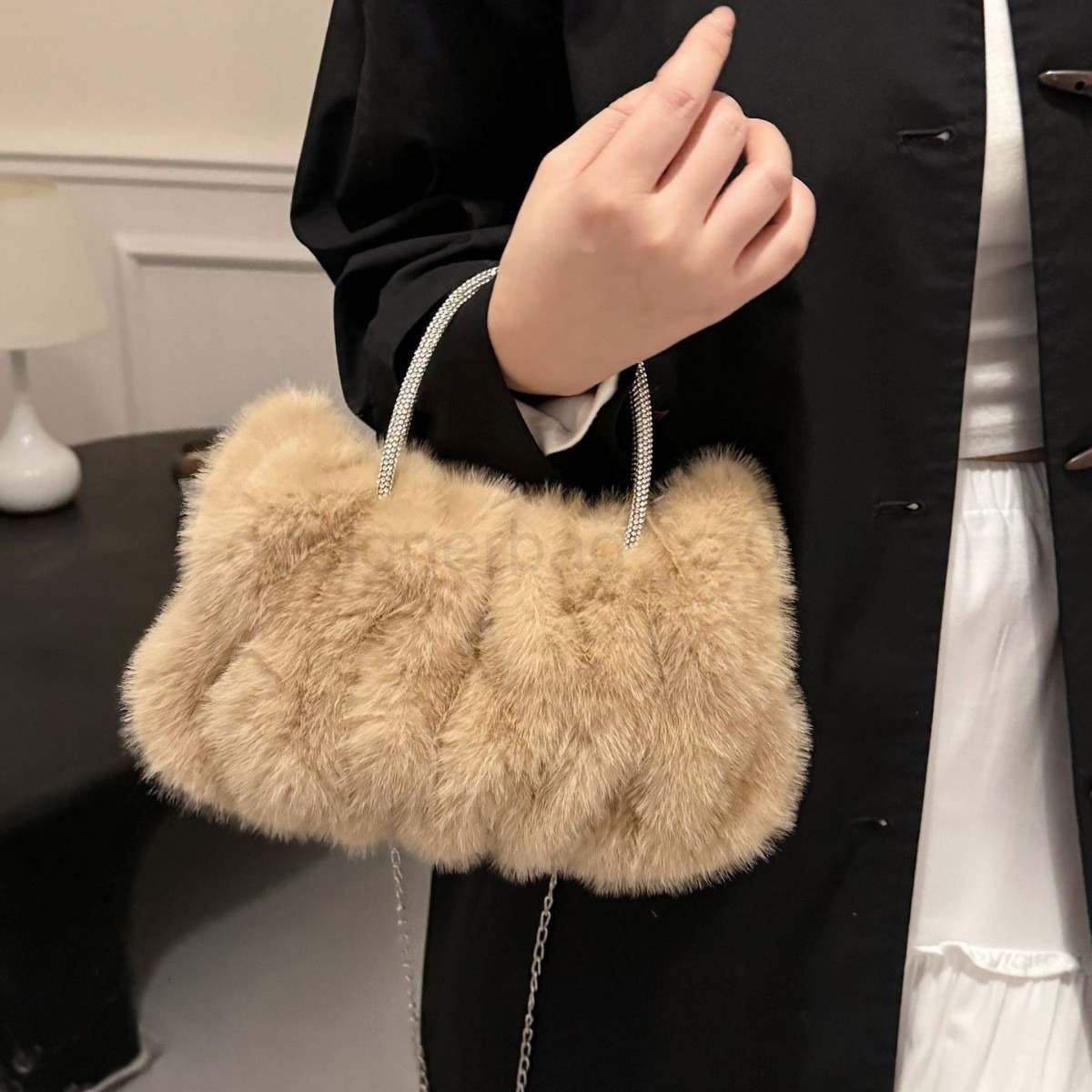 Niki Duncks Tote Bagclassic Designer Bag Fashion 10a Top Woman Handbagevening Bags Cute Temperament Plush New Trendy Single Shoulder Crossbody Womens 
