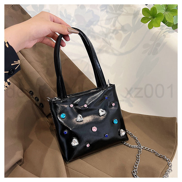 Bag Designer Fashion Classic 10a Top Woman Handbagevening Bags Small Niche Diamond Studded Tote for Women in Spring and Summer Fashionable Simple Sing