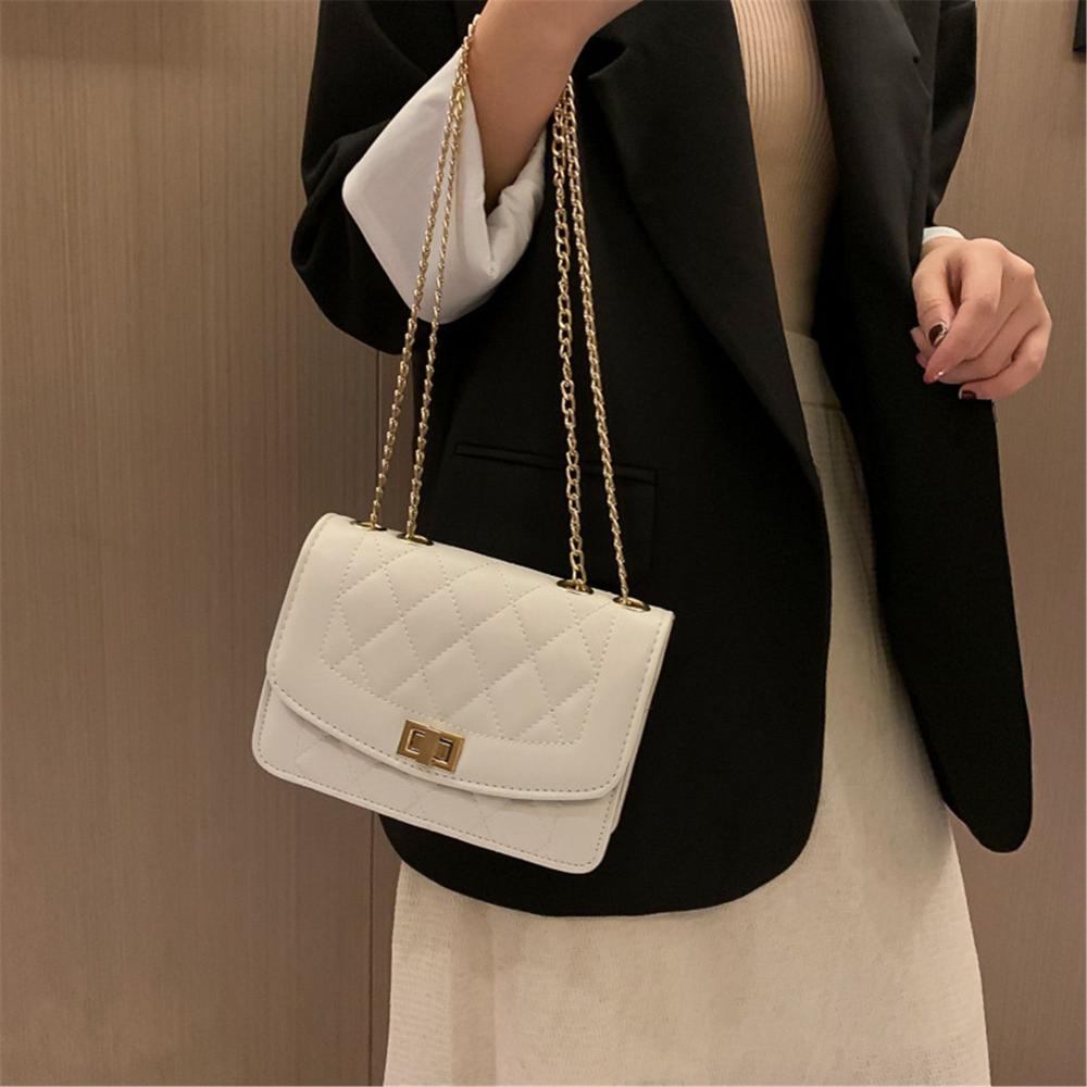 2023 New Travel Shoulder Bags Messenger Bag Rhombus Lingge Chain Bag Wallet for Women Girl
