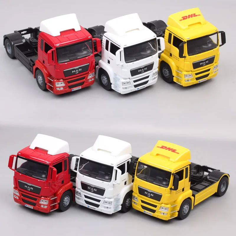 1:32 Big Scale Joycity Man TGS Heavy Truck Trailer Lorry Tractors Metal Diecasts & Toy Vehicles Model Car Souvenir Replicas