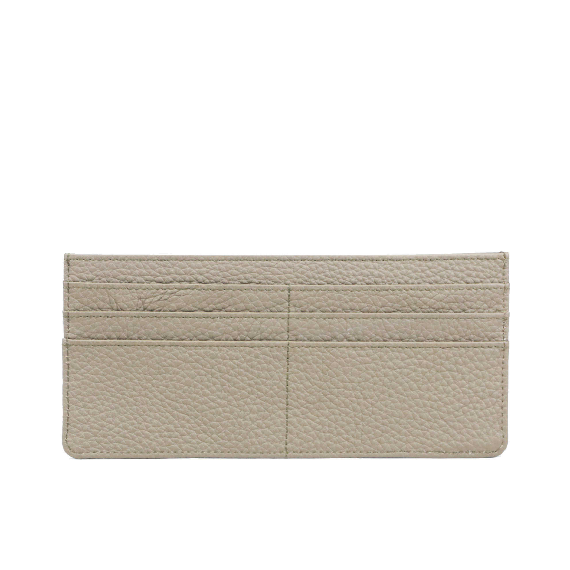 Genuine Leather Women Card Wallet Slim Flat Wallet Zip Purse Ultra Thin Leather Long Wallet Carteras Para Mujer Portfel Damski
