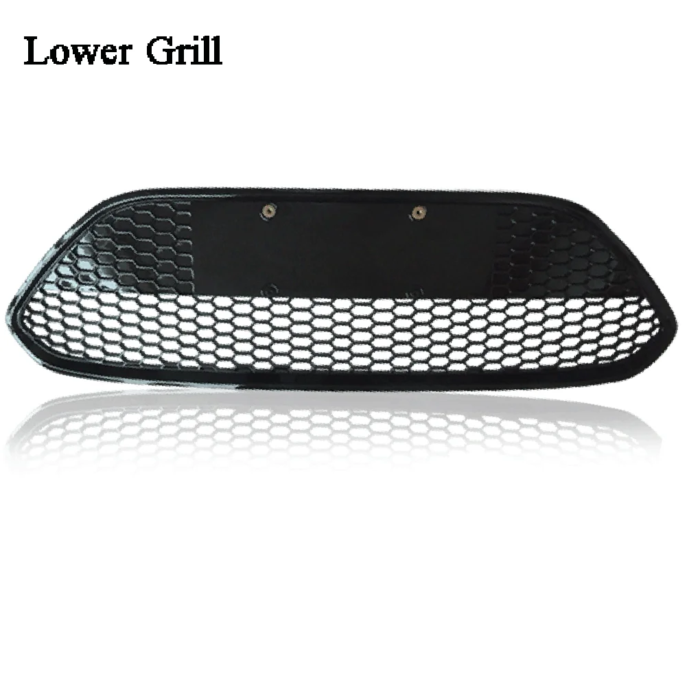 Front Lower Grille Bumper Honeycomb Gill For Ford Focus 2009 2010 2011 2012 2013 2014 2015 Hatchback Sedan