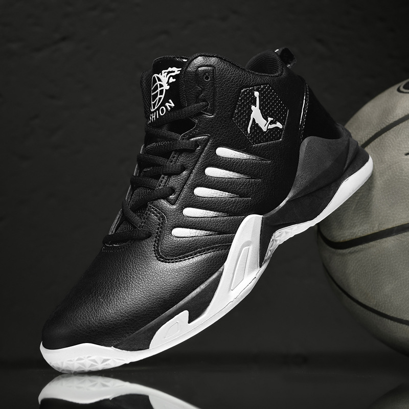 New Basketball Shoes Men's Junior Race Training Trendy Platform Sneakers Free shipping
