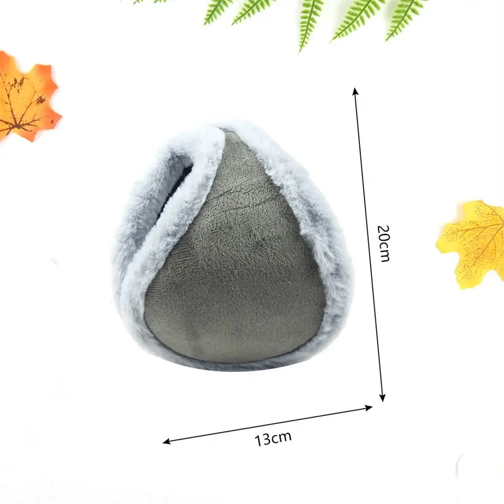 Mens Ear Muffs Winter Ear Warmers Fleece Unisex Thicken Plush Earmuffs Behind Band Head