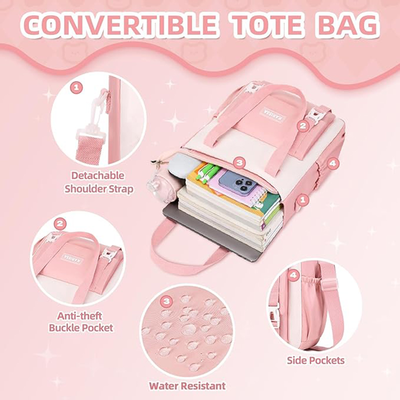 Top Quality School Backpack Set 3pcs Middle-School Elementary Bookbags Water Resistant Laptop Backpack Children School Bag
