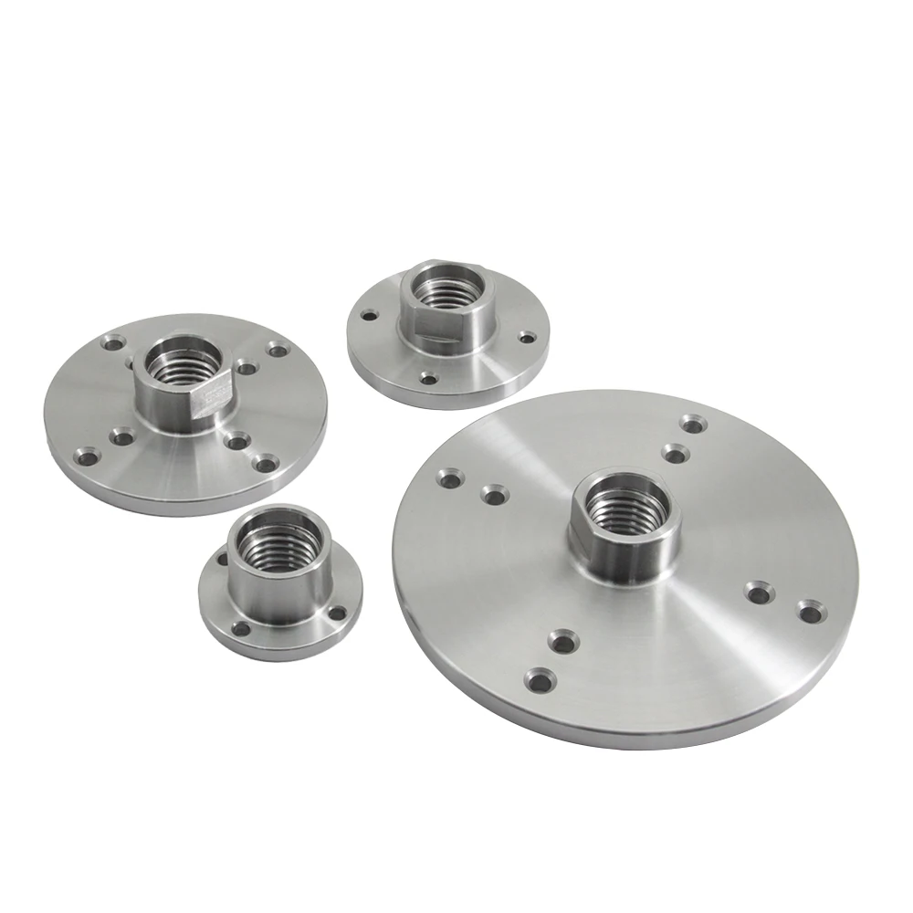 TASP Wood Lathe Face Plate for M33 M18 1 Inch Threaded Woodworking Turning Machine Chuck 2" 3" 4" 6" Flange Faceplate