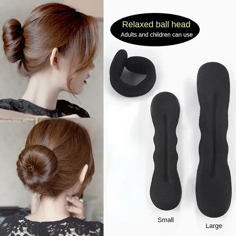 Sponge Plastic Loop Curly Hair Maker Hair Scrunchie Headband Twist Donut Bun Curler Braiders Hairbands Hairs Styling Tools
