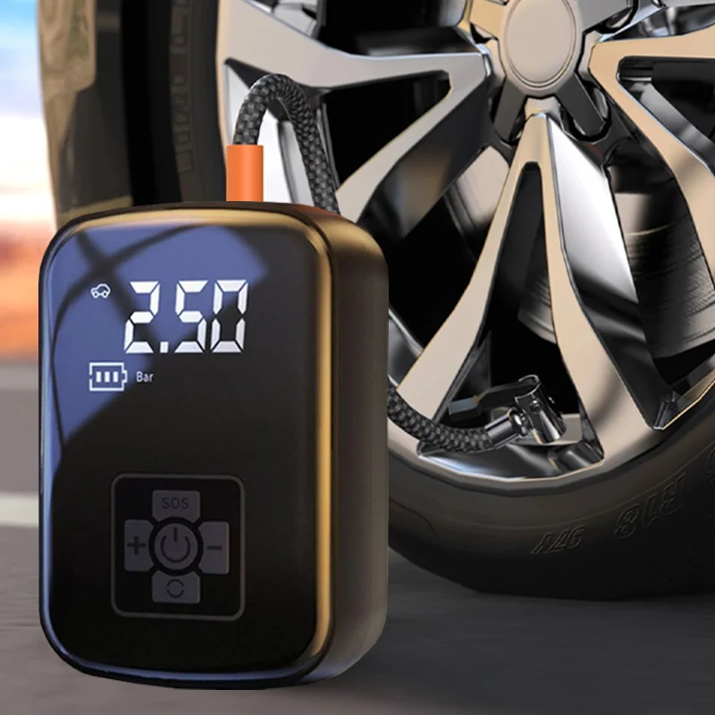 Wireless/Wired Car Air Compressor Air Pump Electric Tire Inflator Pump for Motorcycle Bicycle Boat AUTO Tyre Balls Inflatable