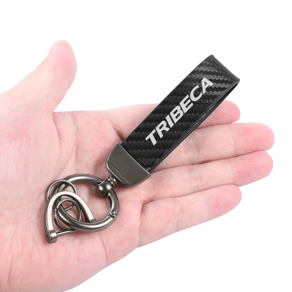 PU Leather Car Keychain Auto Accessories For Subaru Forester XV Outback Legacy Tribeca Levorg BRZ Crosstrek Exiga Ascent