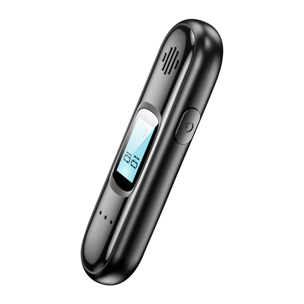 Portable Non-contact Alcohol Tester Breathalyzer Rechargeable With LED Screen Digital Display Automatic Breath Alcohol Tester