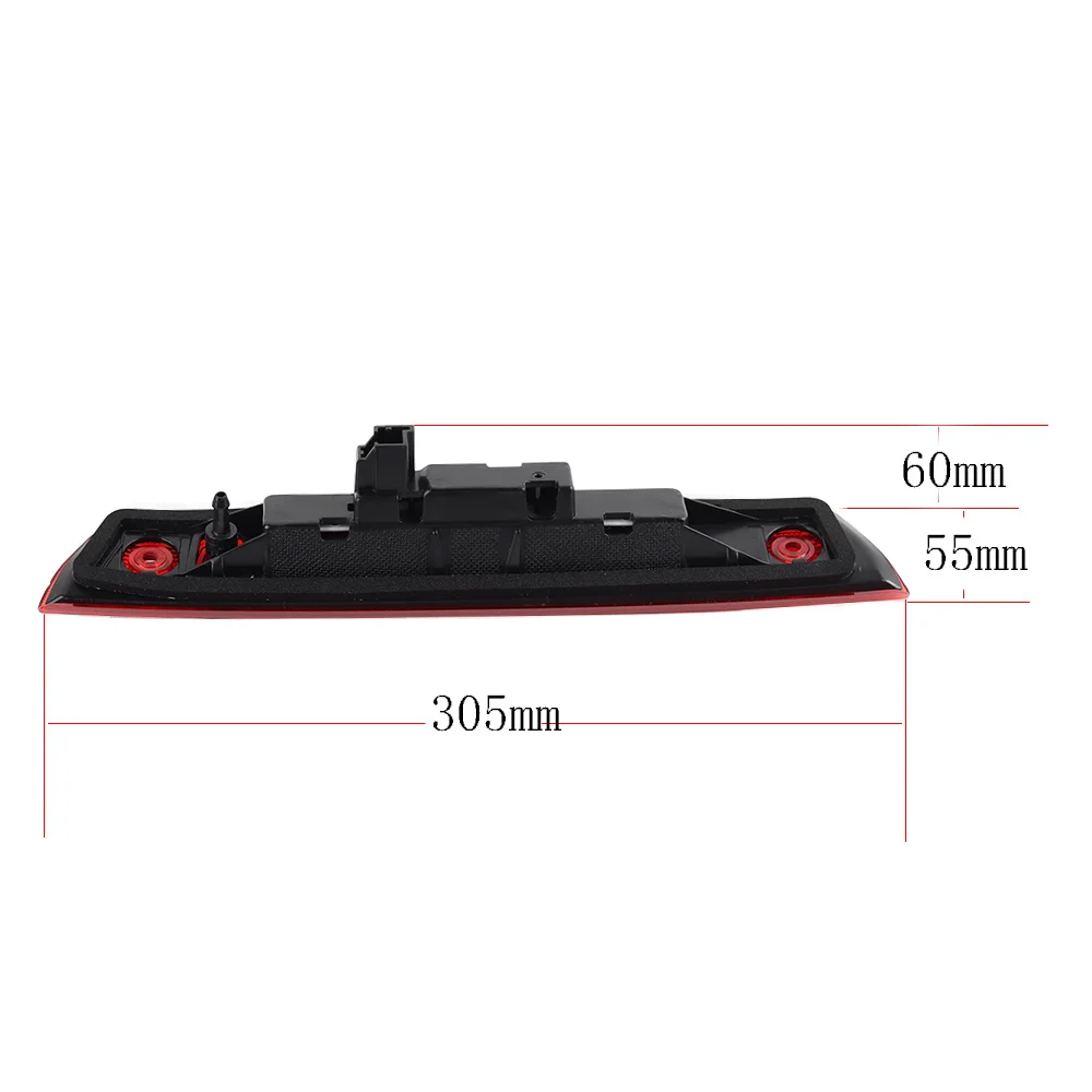 High mount Red Smoke third Tail Rear Brake Stop LED Light Rear Lamp for Jeep Grand Cherokee 2005 -2010