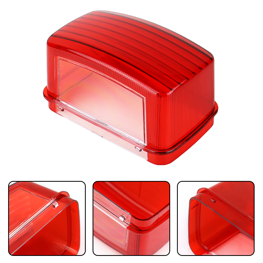 Tail Light Lens ATV Taillight Cover for Yamaha Grizzly Big Bear Bruin Kodiak Wolverine Rhino Viking (No Bullb and Wire)