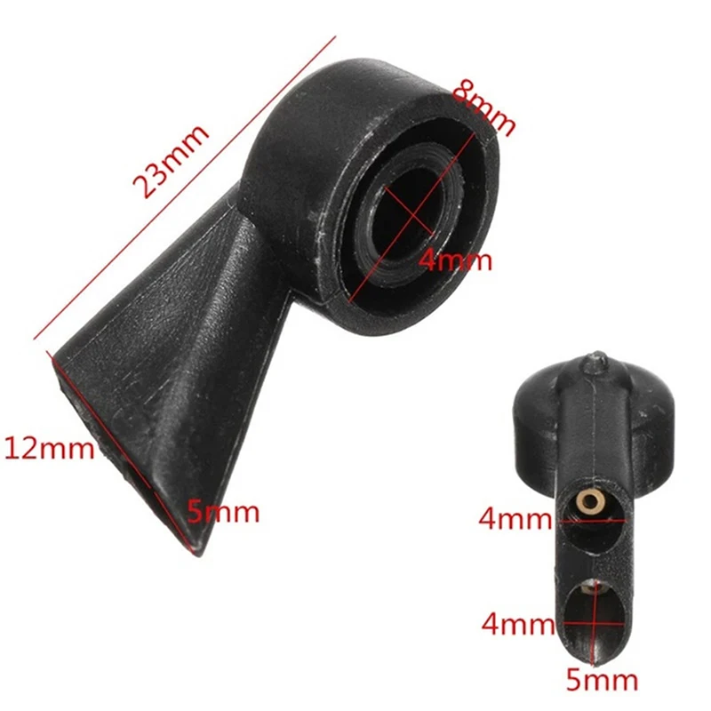 2Pcs 8E9955985 Plastic Rear Window Windshield Wiper Washer Nozzle Spray Jet Water