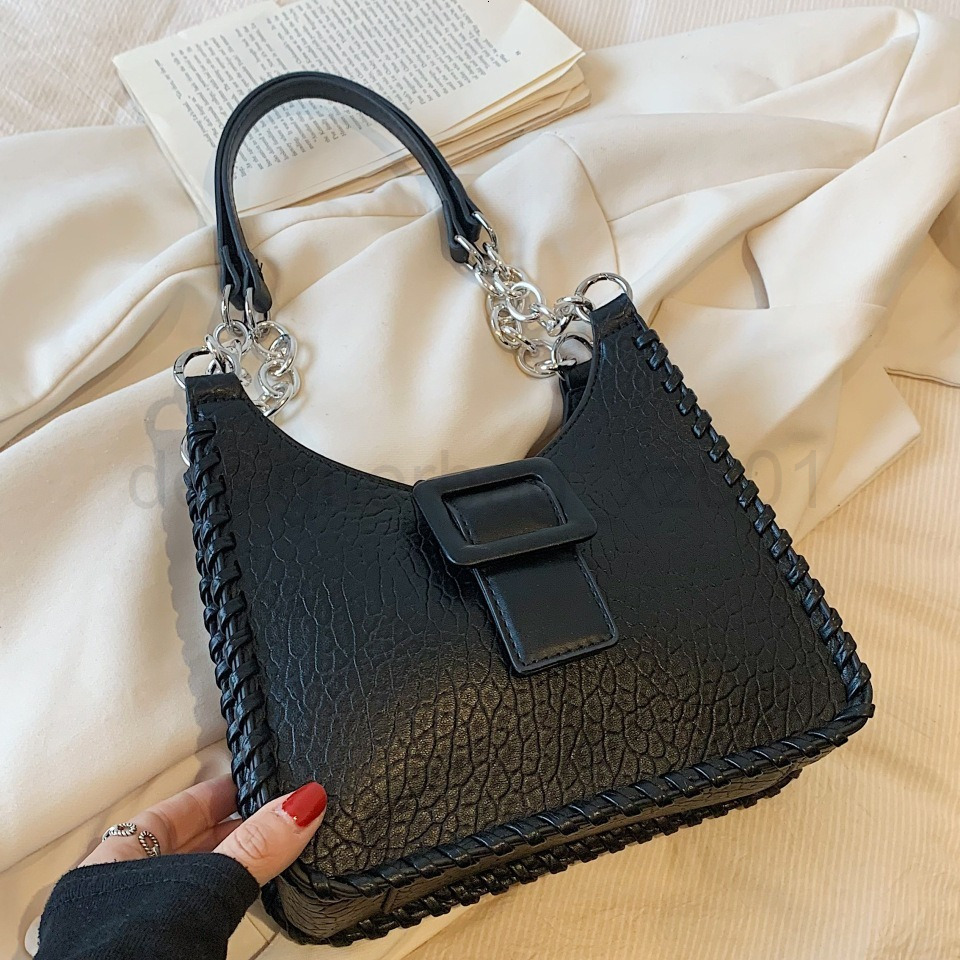 Bag Classic Designer Fashion 10a Top Woman Handbagevening Bags Color Blocking Woven Fashionable Chain Underarm for Women New Simple Small Square Highe