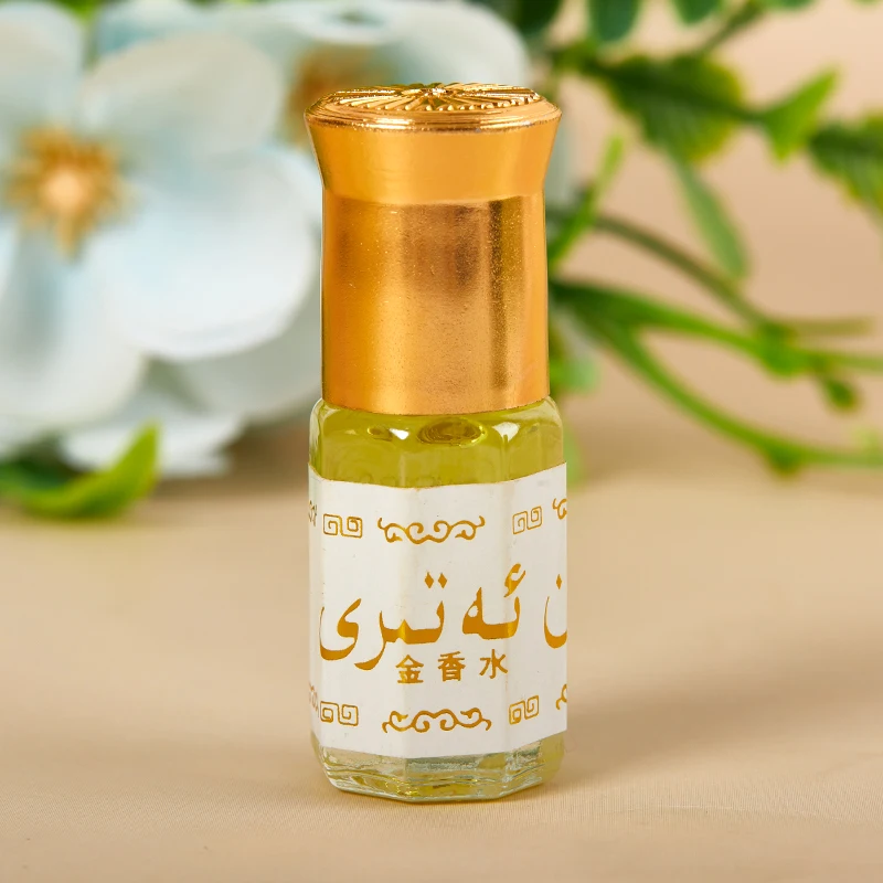 new 1PC 3ML Saudi Essential Oil Mini Perfume Alcohol-free Floral 2025 Notes Lasting Fragrance Men Women Flower Flavor Body Deodorization