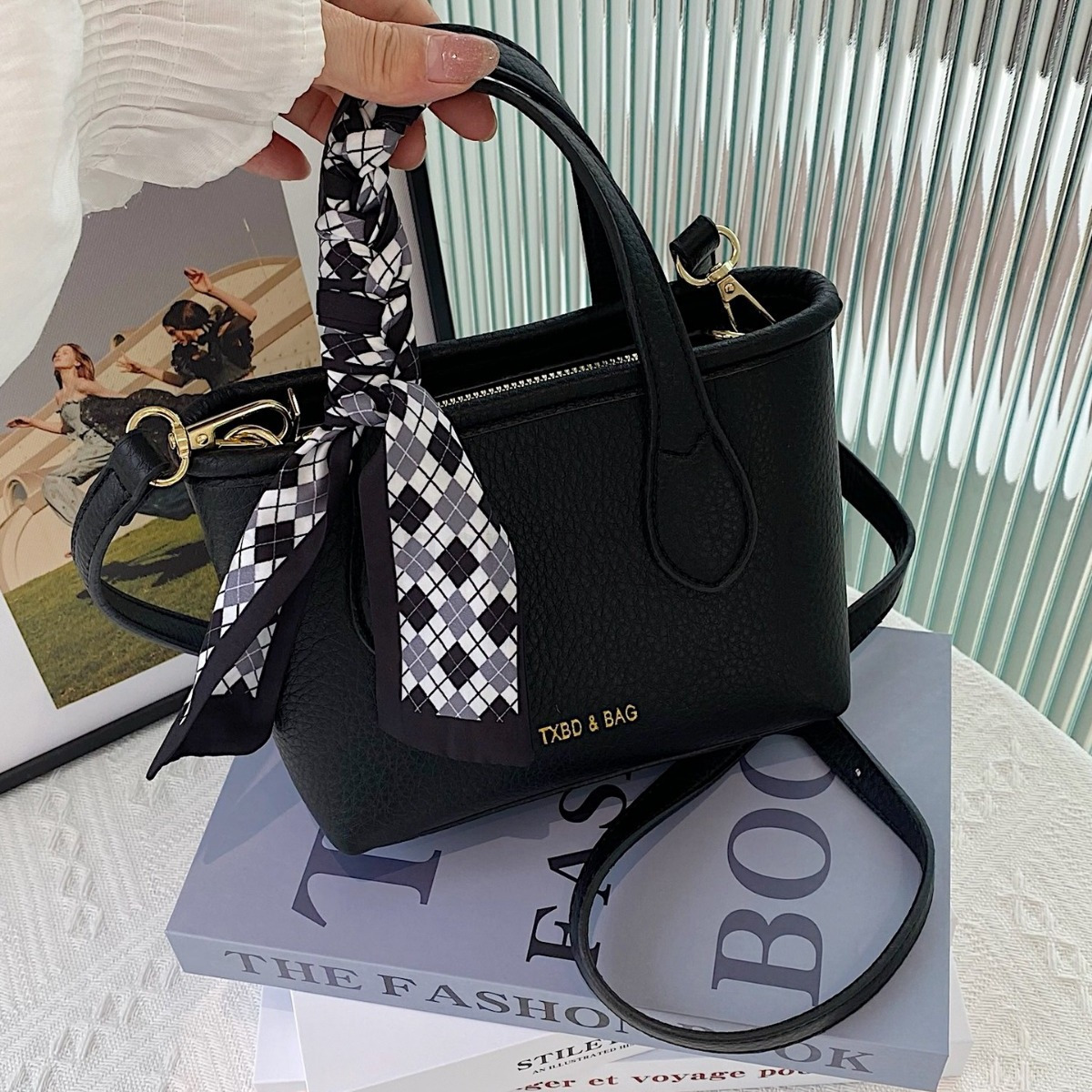 Fashion Classic Bag Designer 10a Top Woman Handbagevening Bags Korean Version Simple Handbag for Women New Popular Water Bucket Scarf Texture Western 