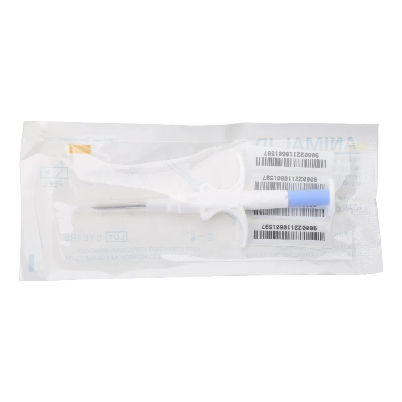 Pet ID Microchip Implant Set Chips Implanter for Dog for Cat Veterinary Manageme