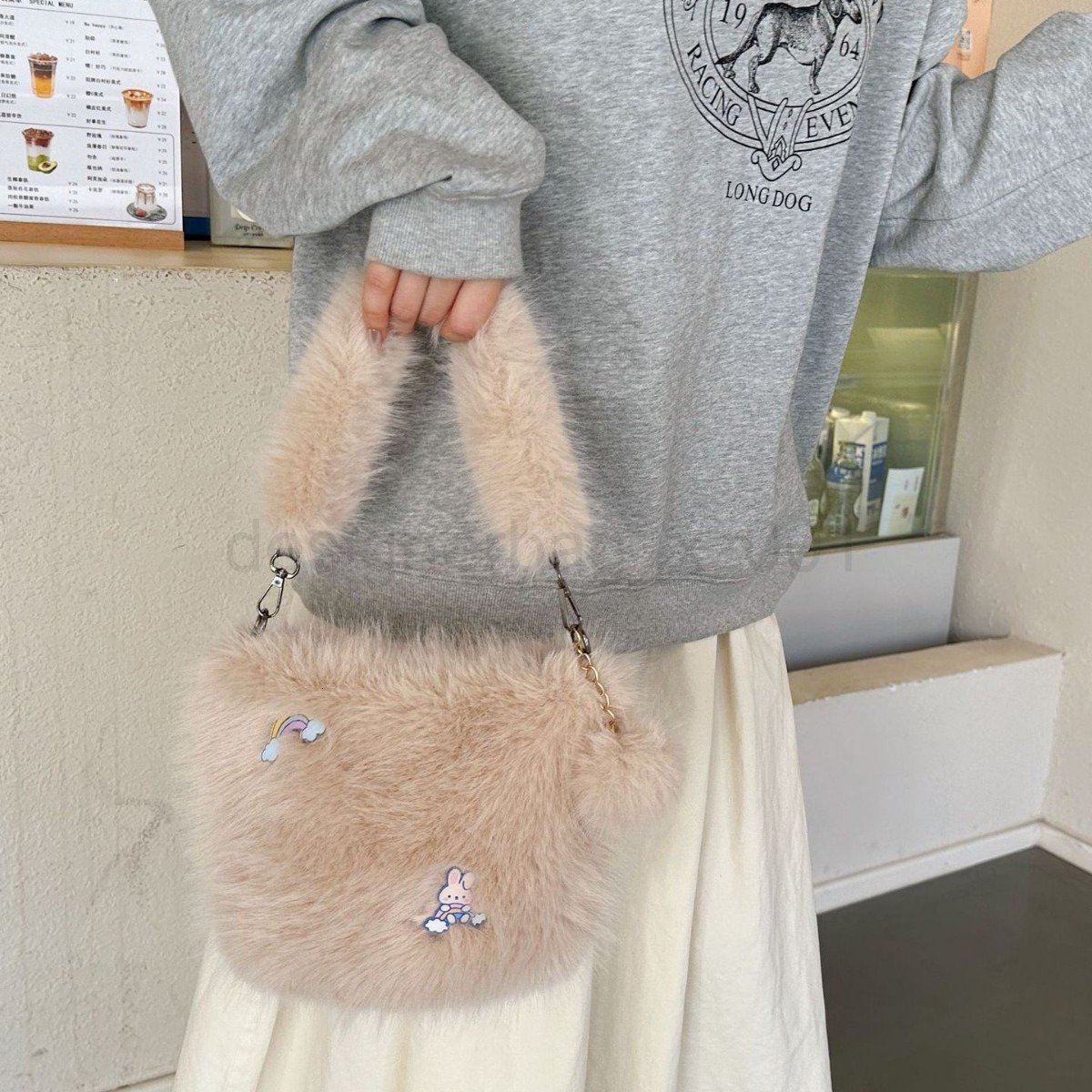 Niki Duncks Tote Bagbag Classic Designer Fashion 10a Top Woman Handbagevening Bags New High-end and Stylish Plush Versatile Autumn Winter Shoulder Cro